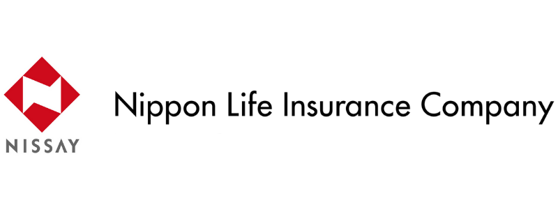 The nippon life insurance company logo is on a white background.