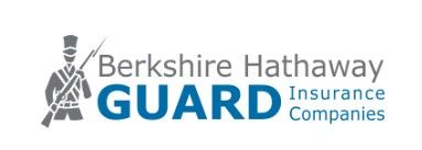 The logo for berkshire hathaway guard insurance companies
