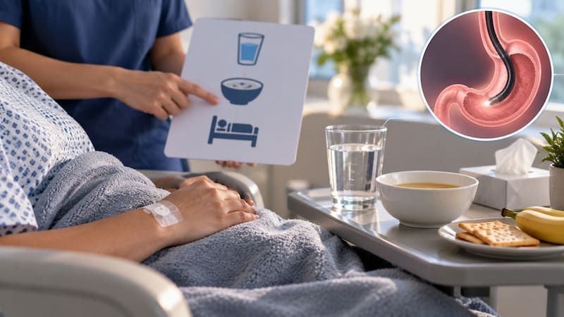تعليمات ما بعد منظار المعدة خطوة بخطوة