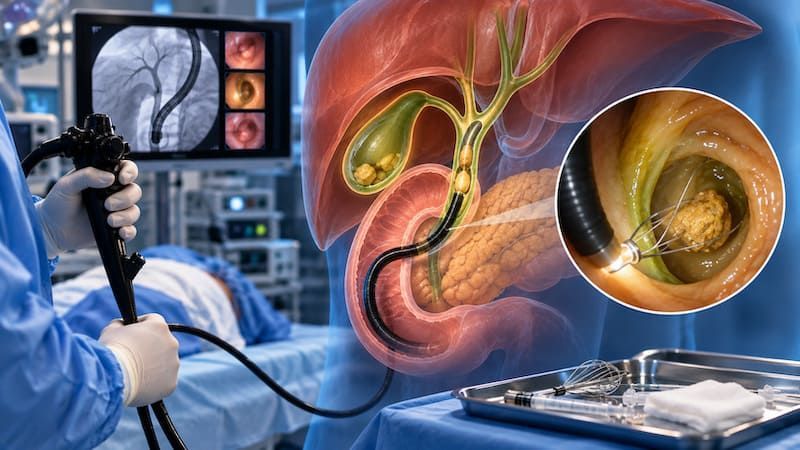 التحضير لمنظار القنوات المرارية ERCP خطوة بخطوة