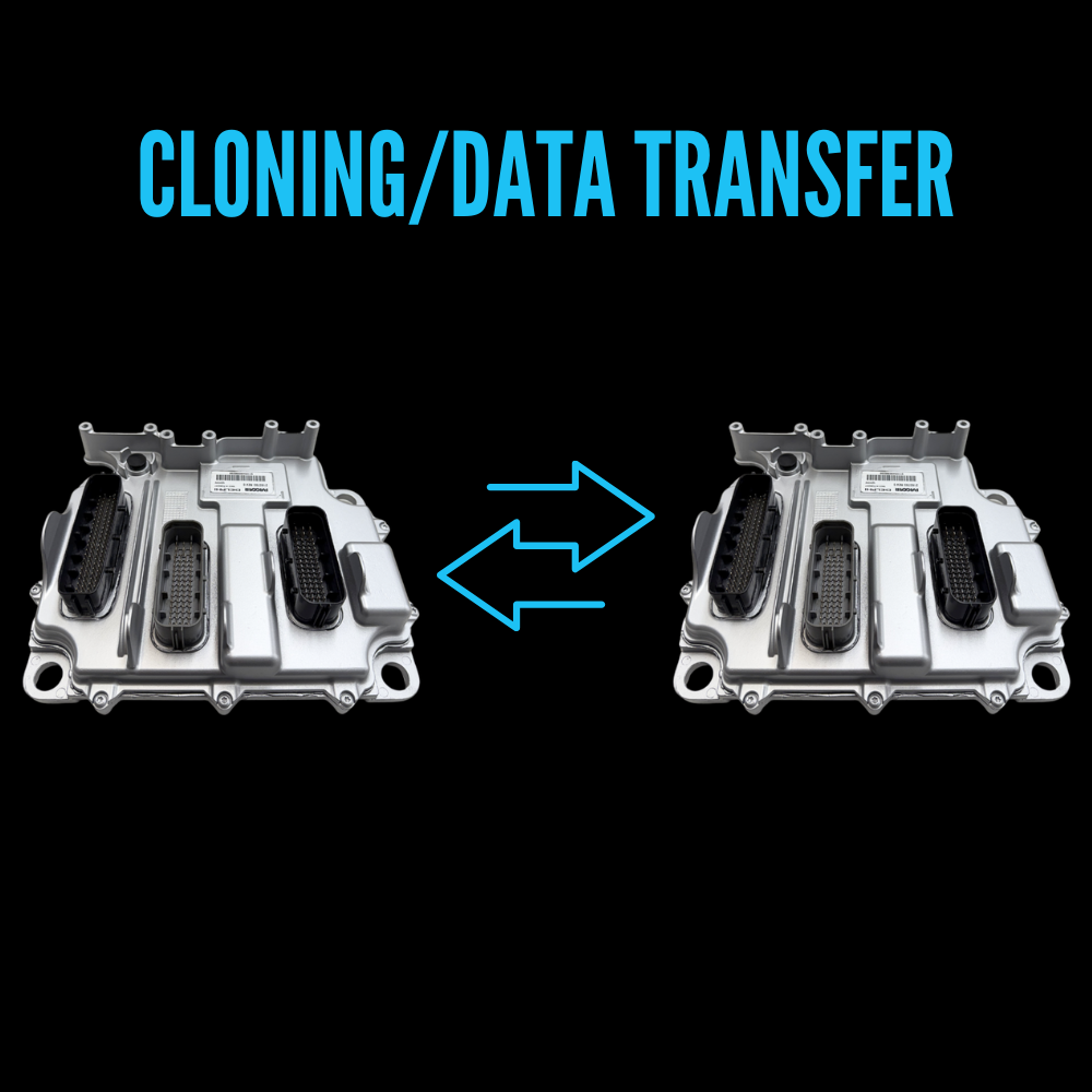 Heavy-duty truck ECM cloning service.