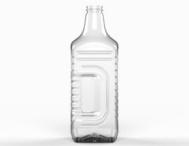 Tres botellas de líquido color ámbar con tapones marrones sobre un fondo gris claro.