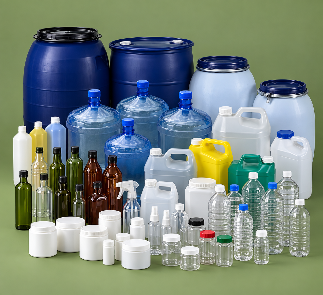 ENVASES DE PLASTICOS
