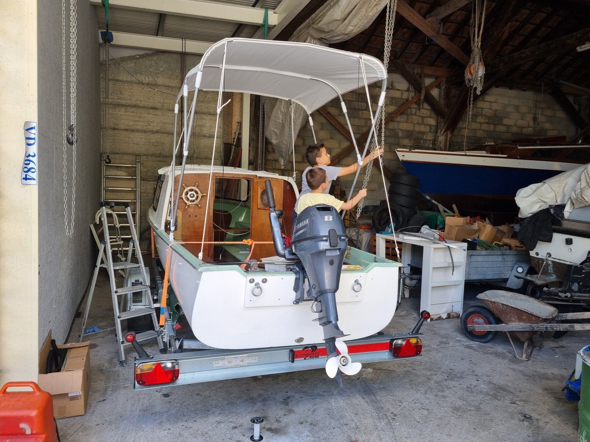 chantier naval balmer bateau à moteur
