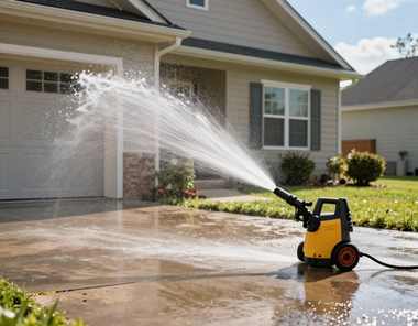 Pressure washing service