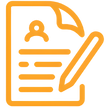 Document being written on with a pencil.