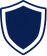 Blue shield icon.