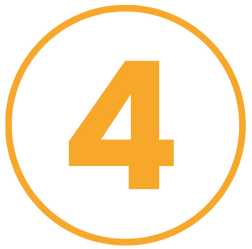 Orange number 4 in a circle.