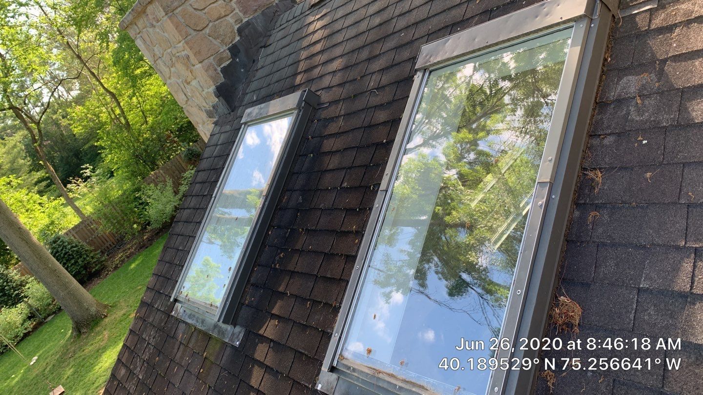 Asphalt Shingle Roof with Skylights – Gypsy Hill Road, Ambler, PA