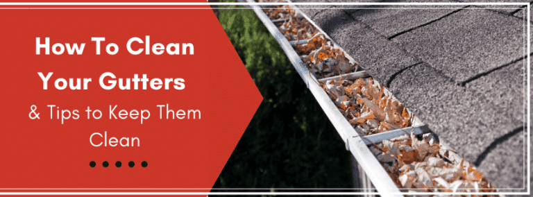 Red banner with text