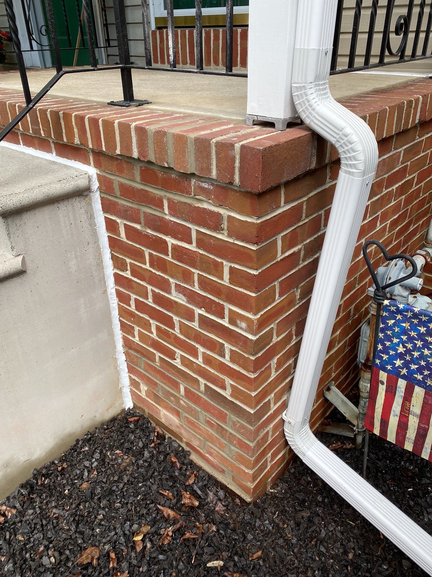 Gutter and downspout repair on Brentwood Court in King of Prussia, PA