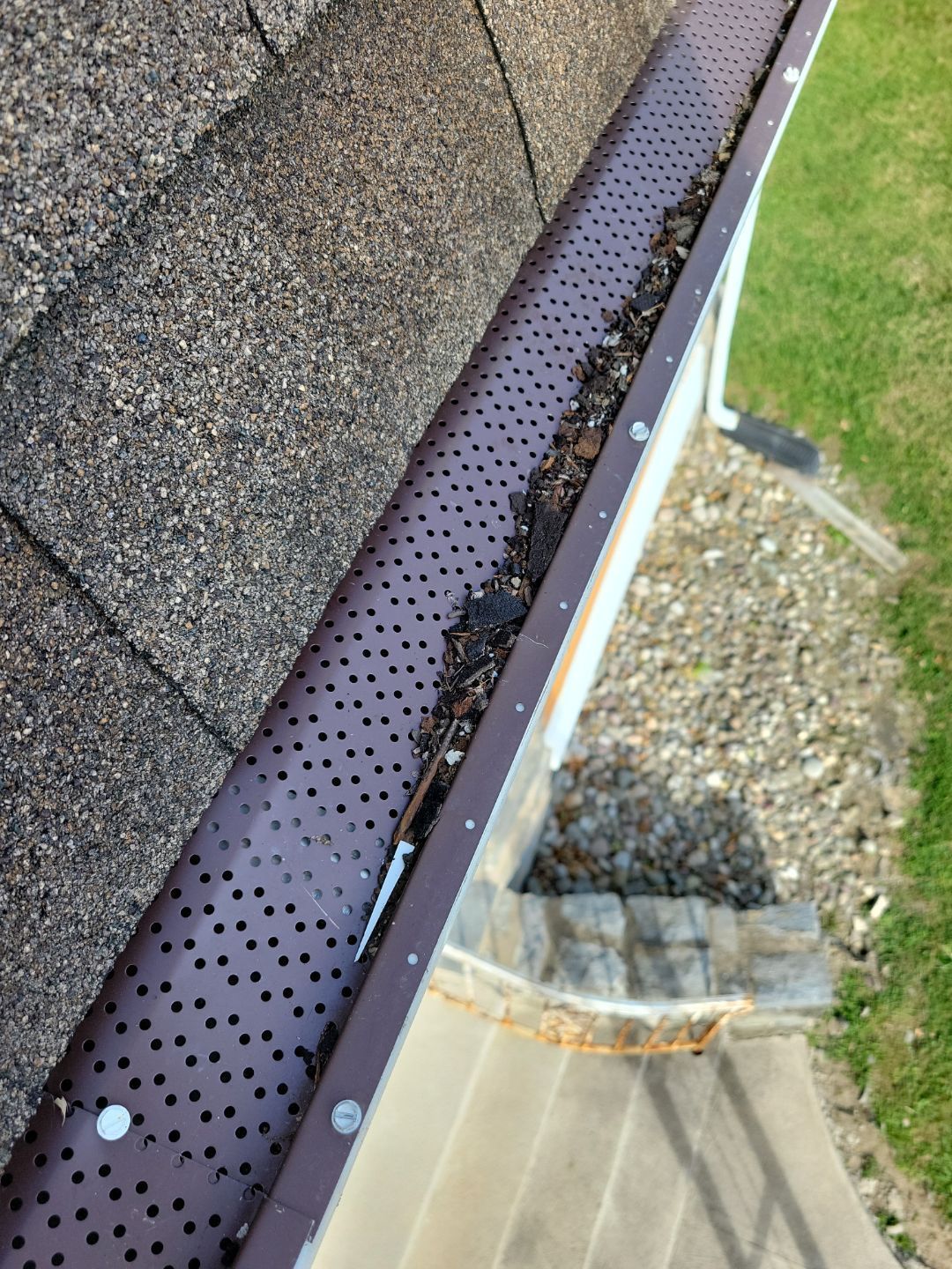 Gutter guard installation on South Swarthmore Avenue in Ridley Park PA