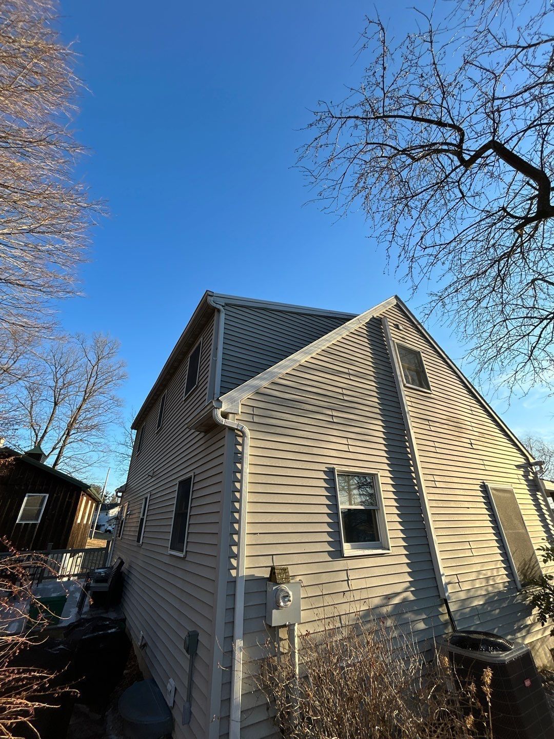 Residential roofing project on Indian Lane in Boyertown, PA.