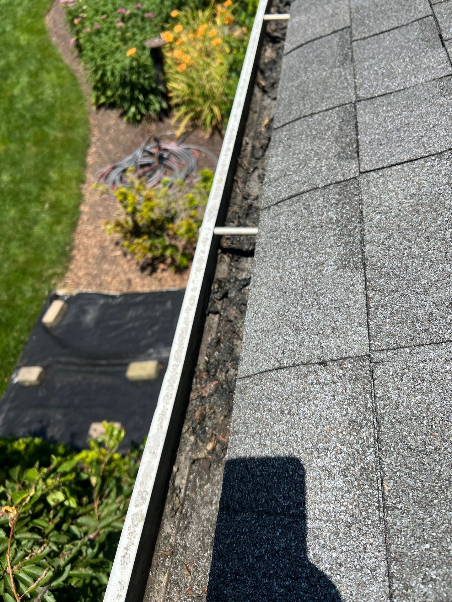 Professional gutter repair completed on Knight Court by Joyland Roofing.