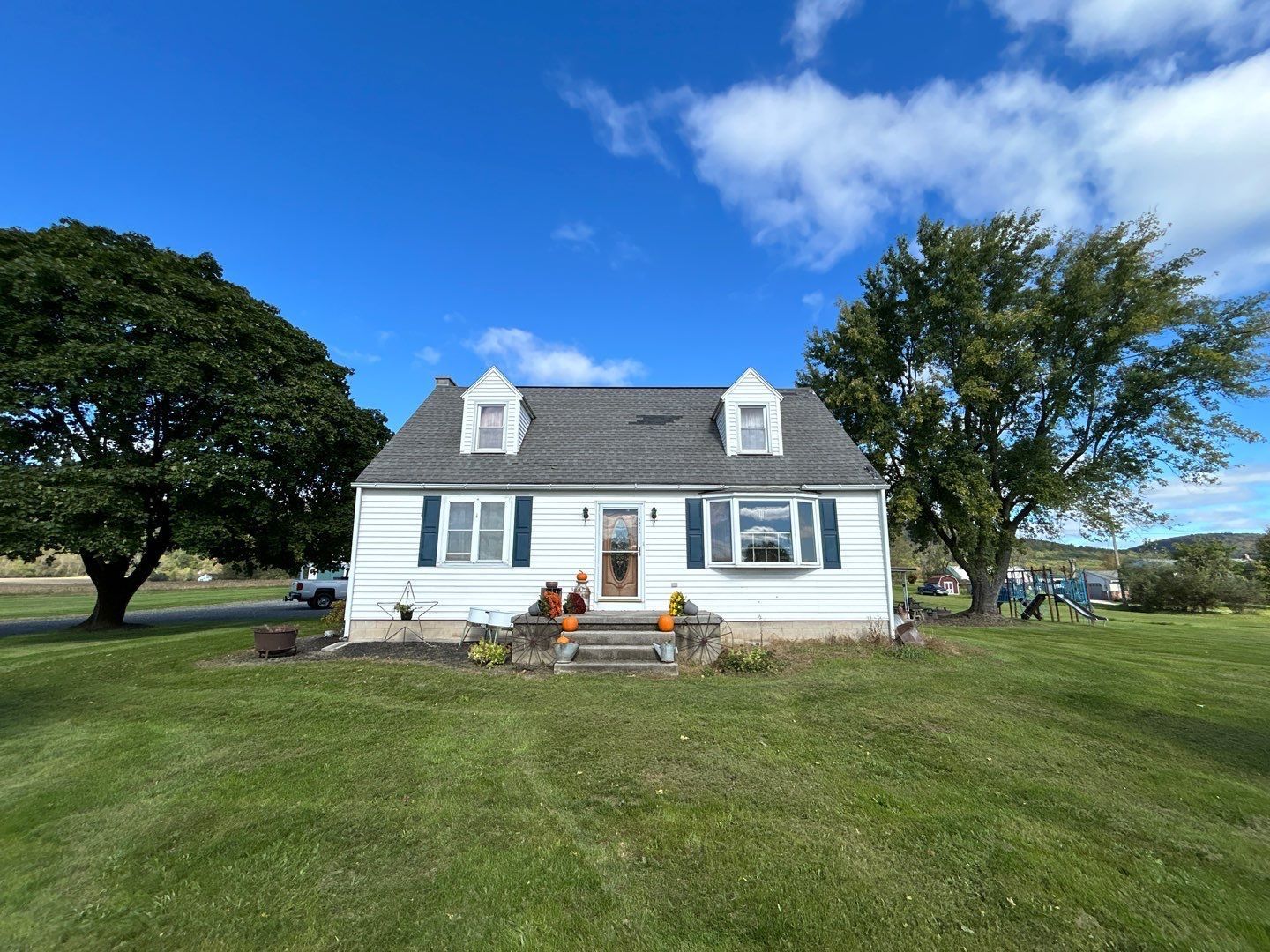 Residential asphalt shingle roof on Mountain Road in Boyertown, PA.
