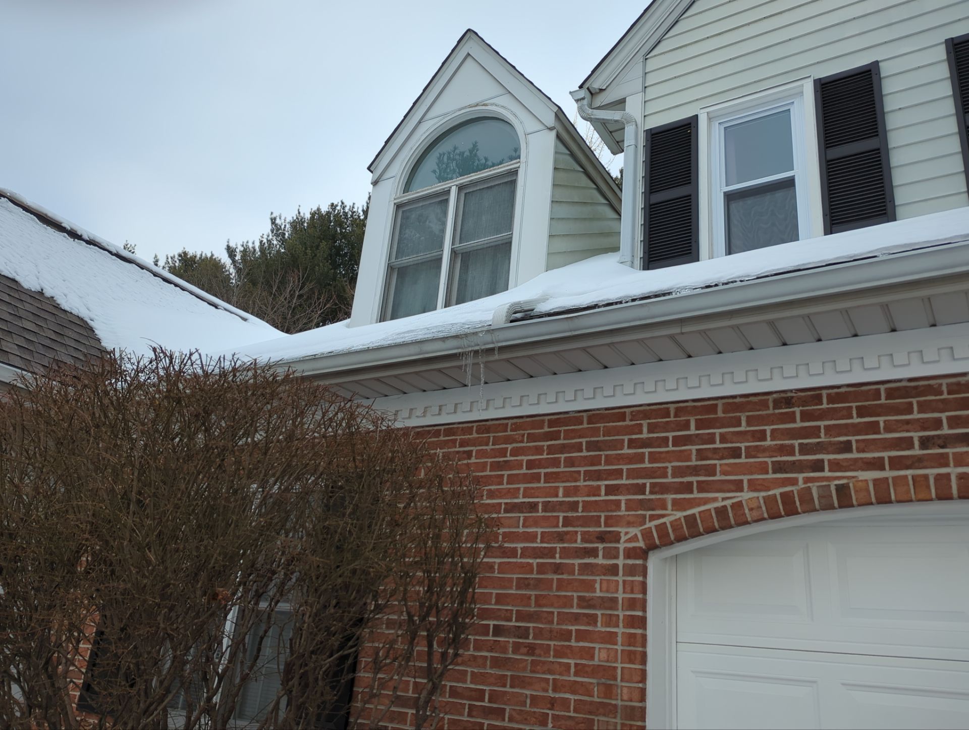 Completed asphalt shingle roof replacement on a home on North Donnerville Road in Mountville, PA.