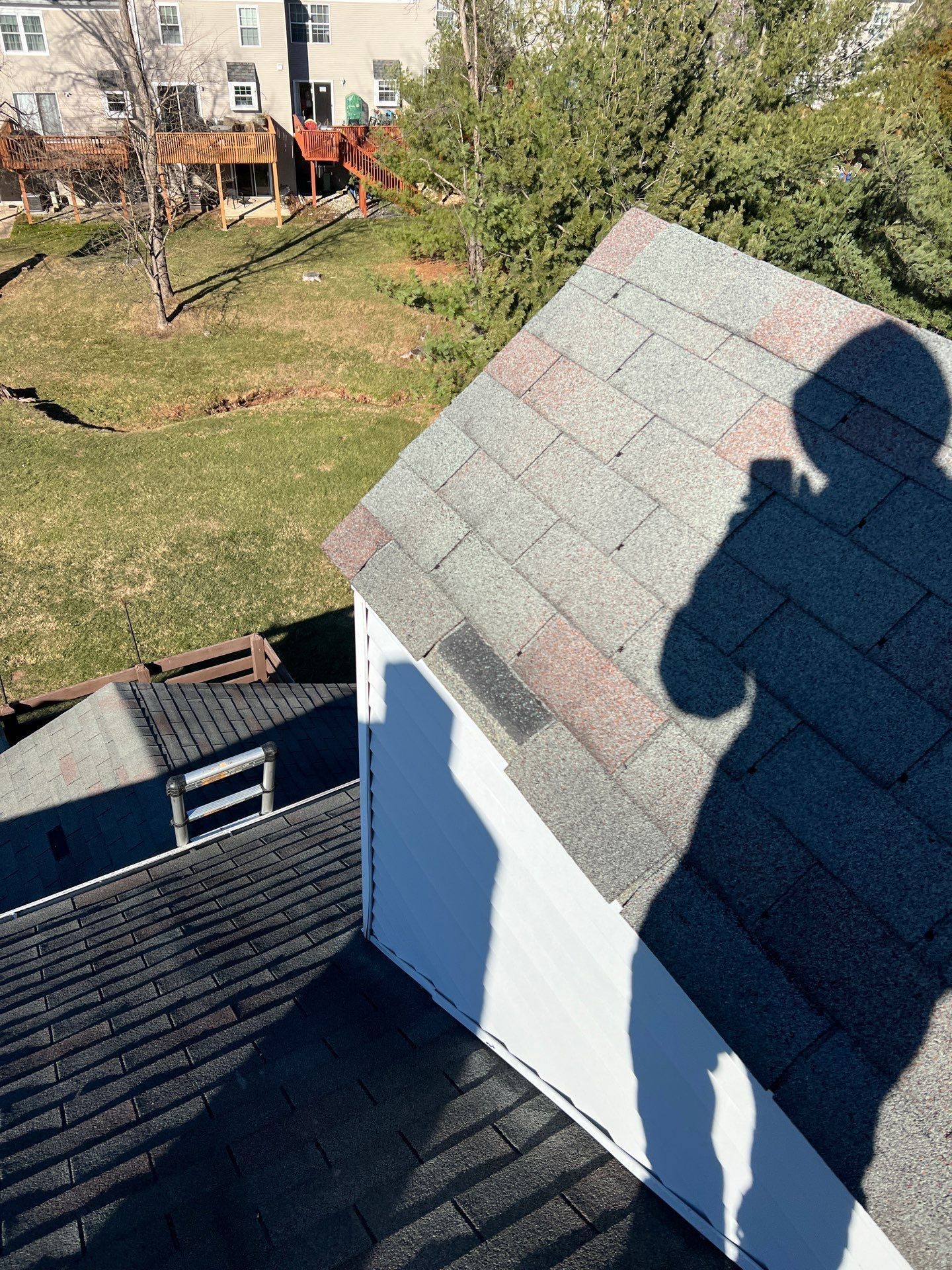 Residential asphalt shingle roof inspection in Eagleville, PA