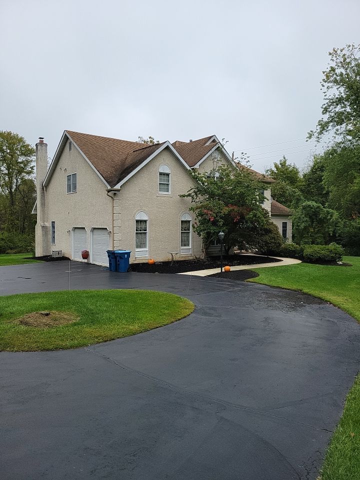 Residential roof replacement on Tanglewood Drive in North Wales, PA