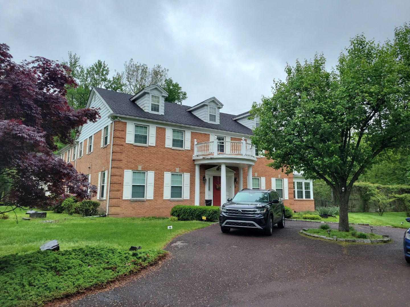 Wyndmoor PA brick home with new asphalt shingle roof