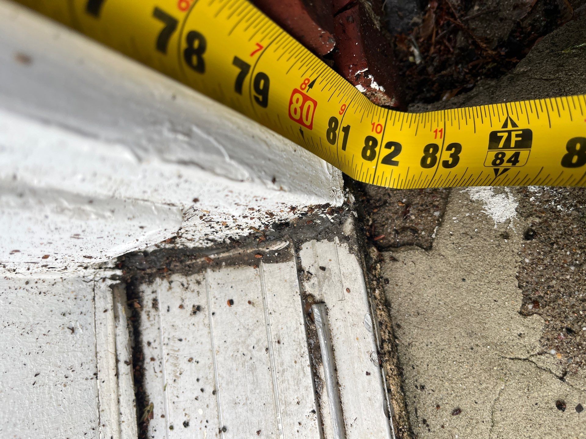 Roof flashing measurement and condition assessment on Steel Road in Havertown PA