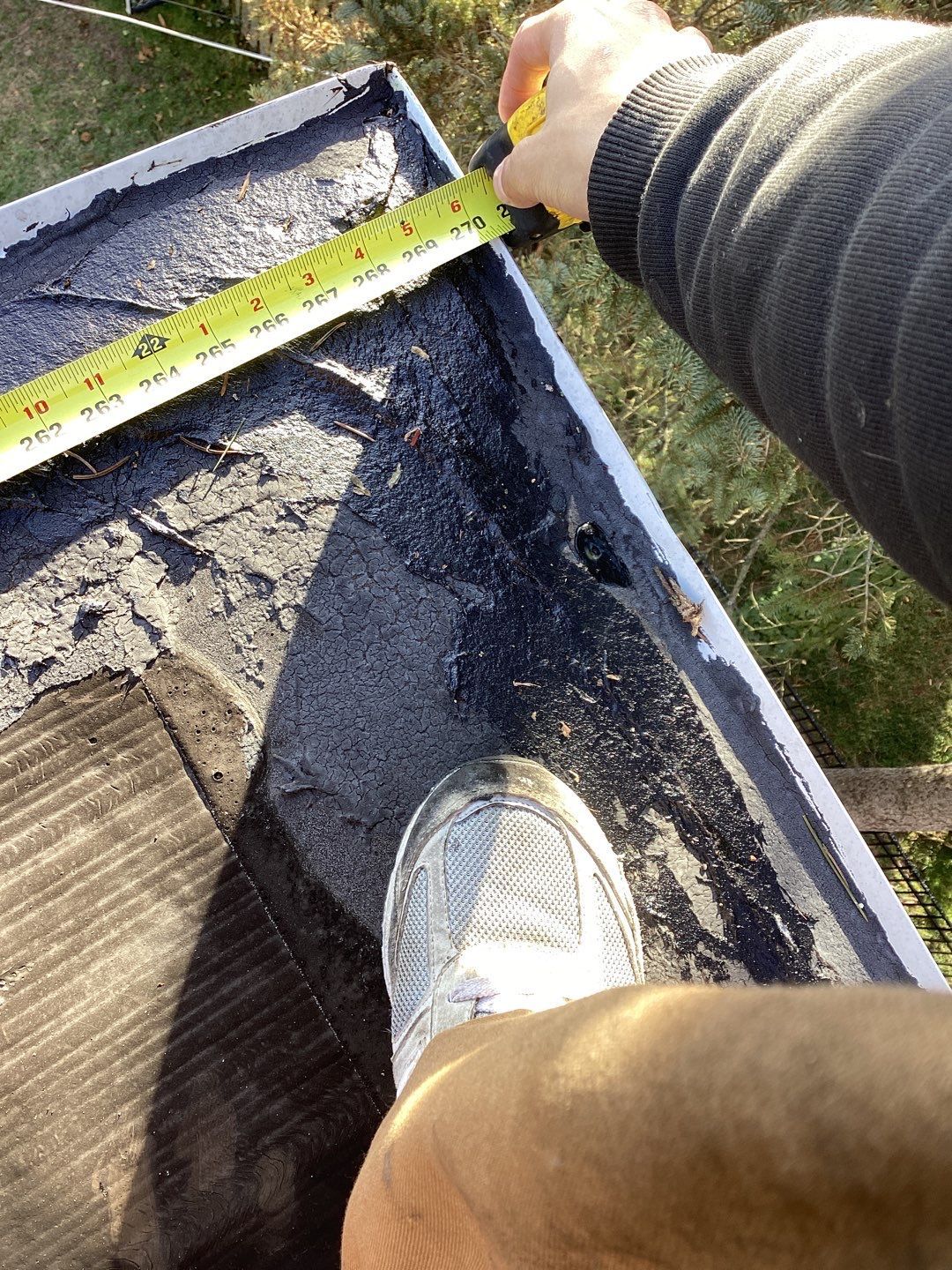 Roof inspection and condition assessment on Levering Circle in Bala Cynwyd, PA