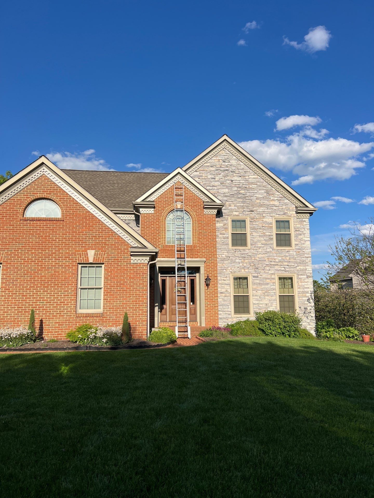 Luxury home roof inspection completed by Joyland Roofing in Lancaster, PA.