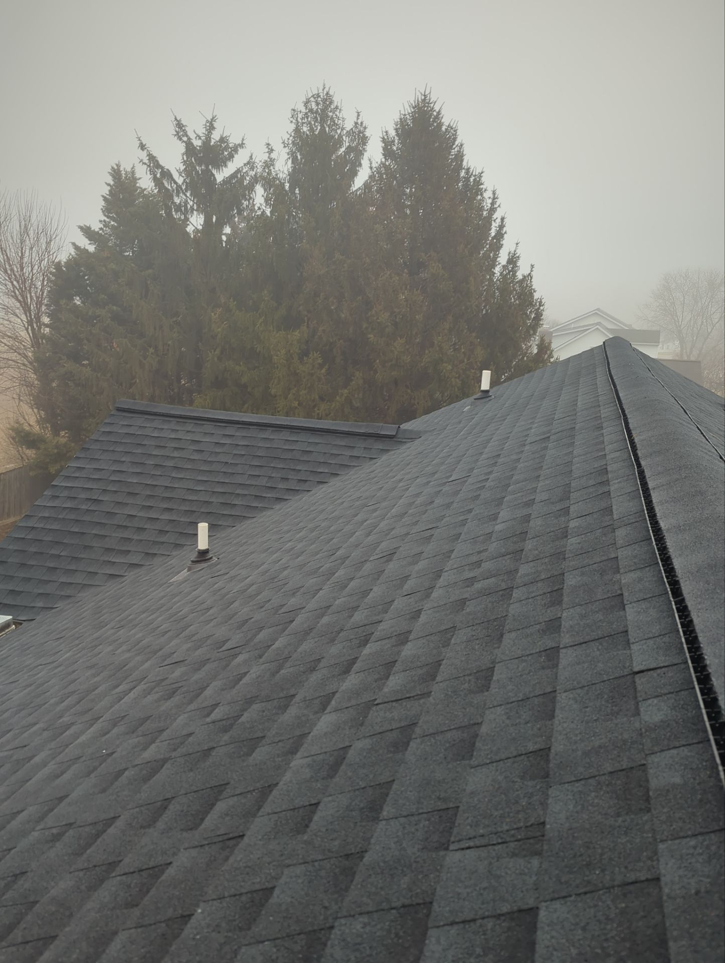 Residential home in York, PA featuring a completed roofing project by Joyland Roofing with updated asphalt shingles and a clean exterior finish.