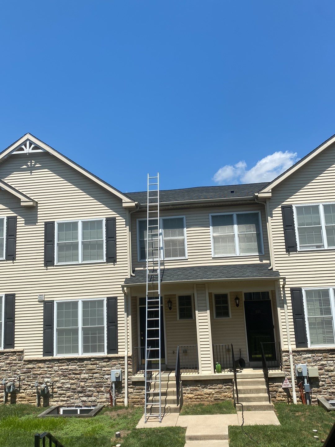 Residential roof replacement on Brentwood Court in King of Prussia, PA