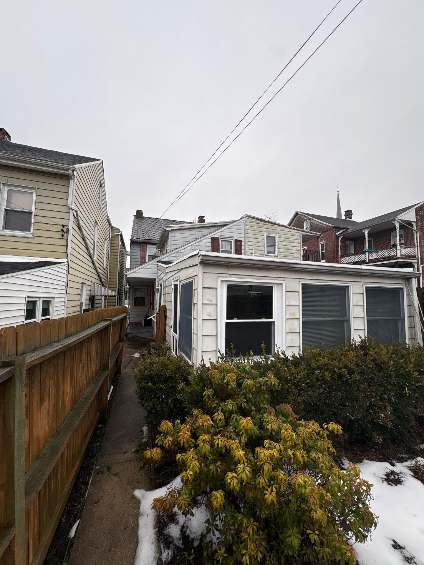 Residential roof replacement project on a home located on Hellam Street in Wrightsville, PA.