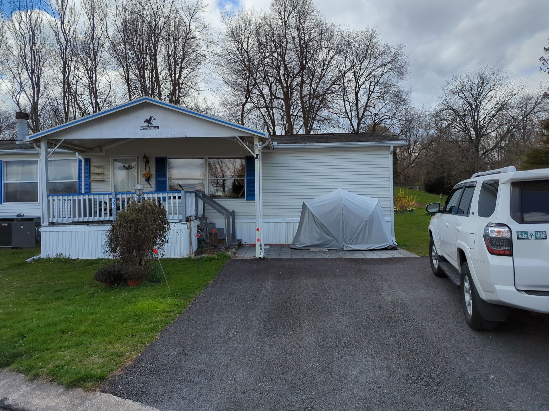 Residential home on Cedar Street in Manchester, PA scheduled for a professional roof replacement by Joyland Roofing.