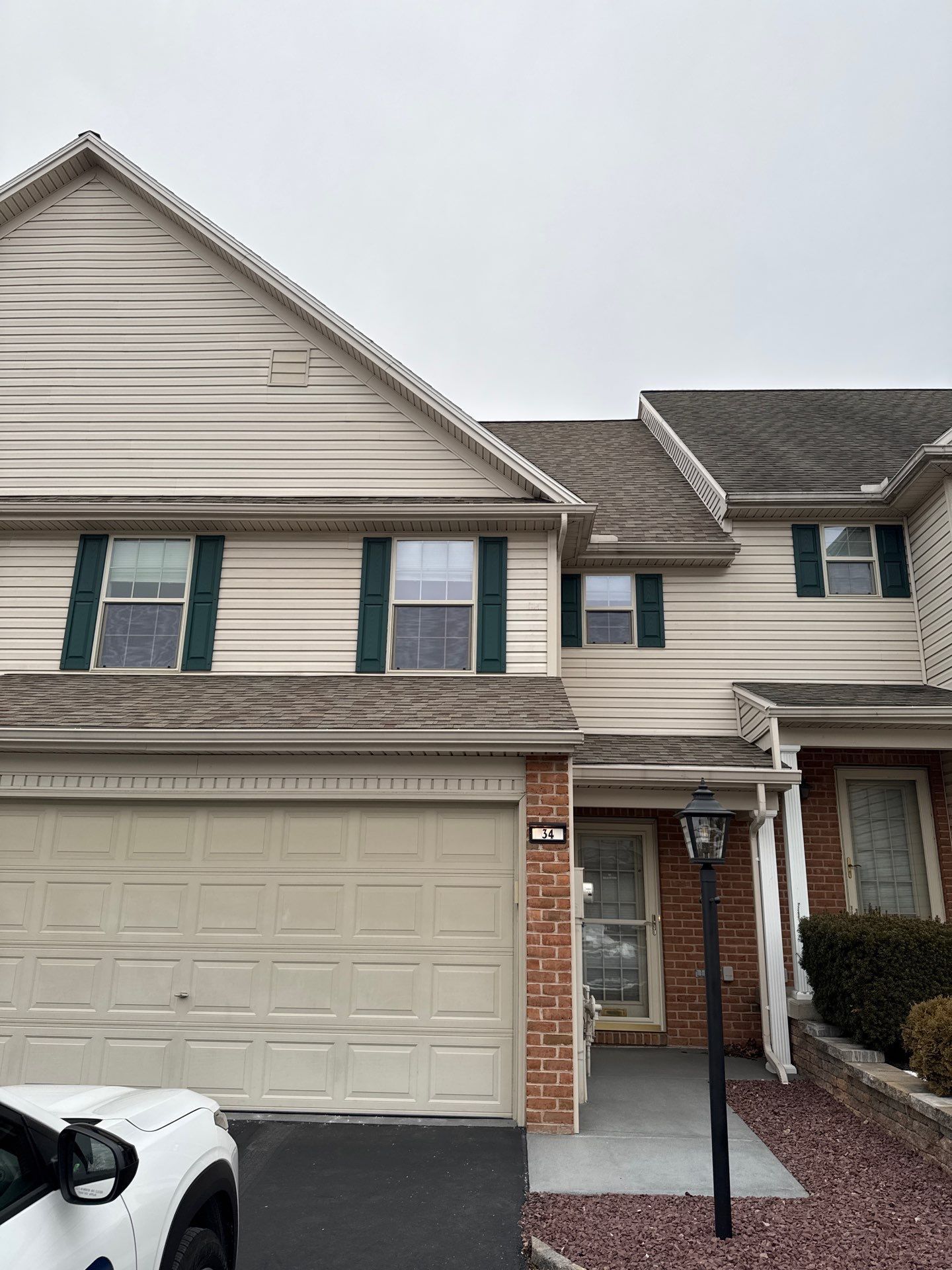 Residential roof replacement project on Lee Ann Court in Enola, PA by Joyland Roofing.