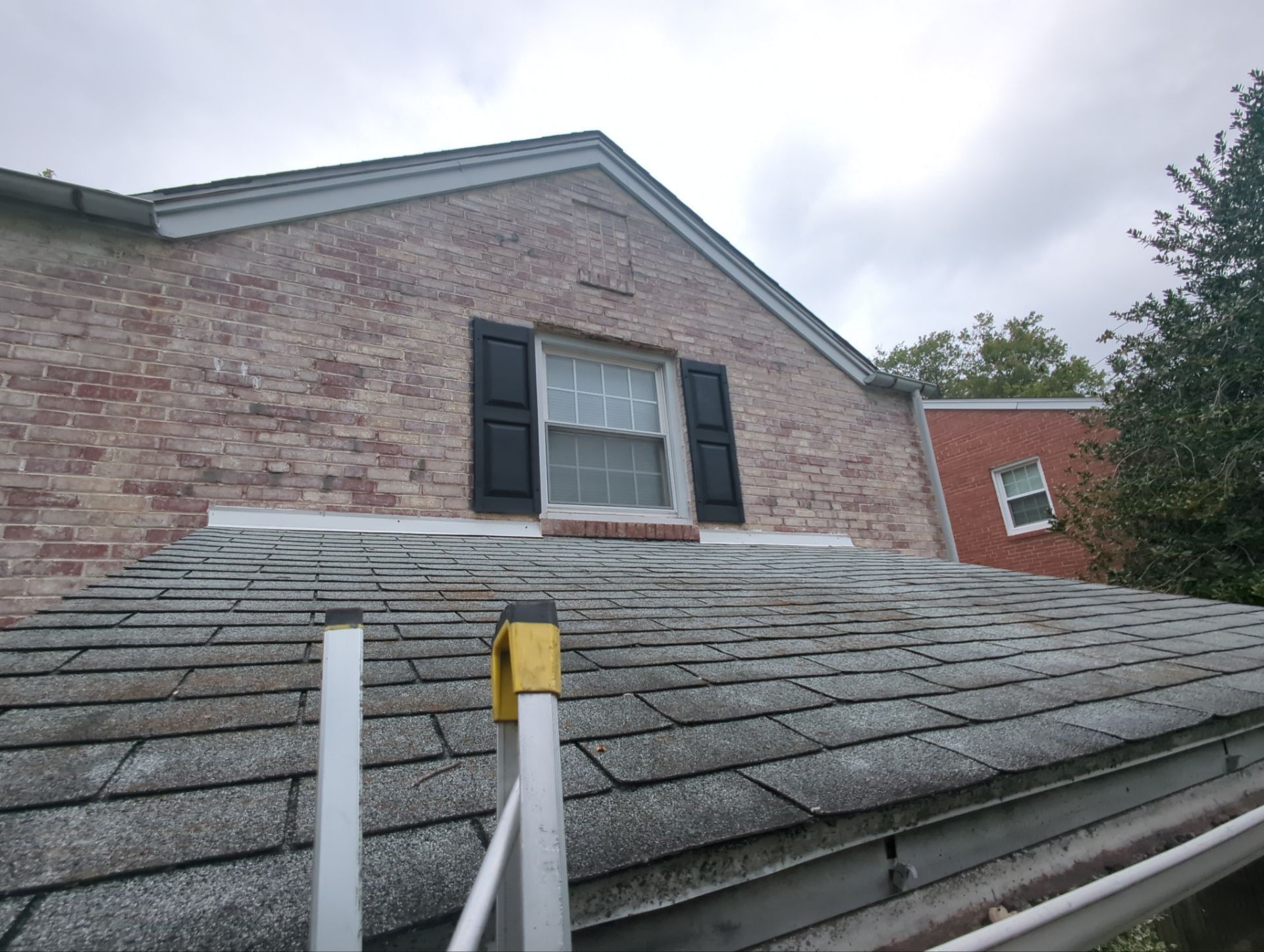 Residential asphalt shingle roof replacement on Old Oaks Road in Bryn Mawr, PA