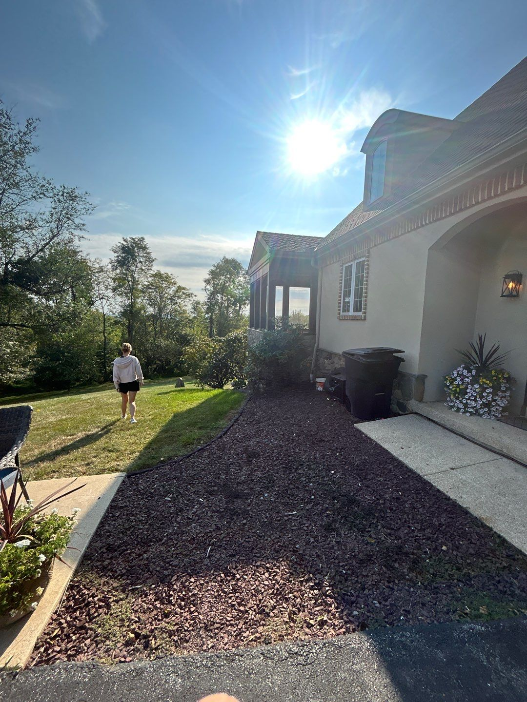 Residential roof replacement project on a custom home located on Polo Lane in Wrightsville, PA.