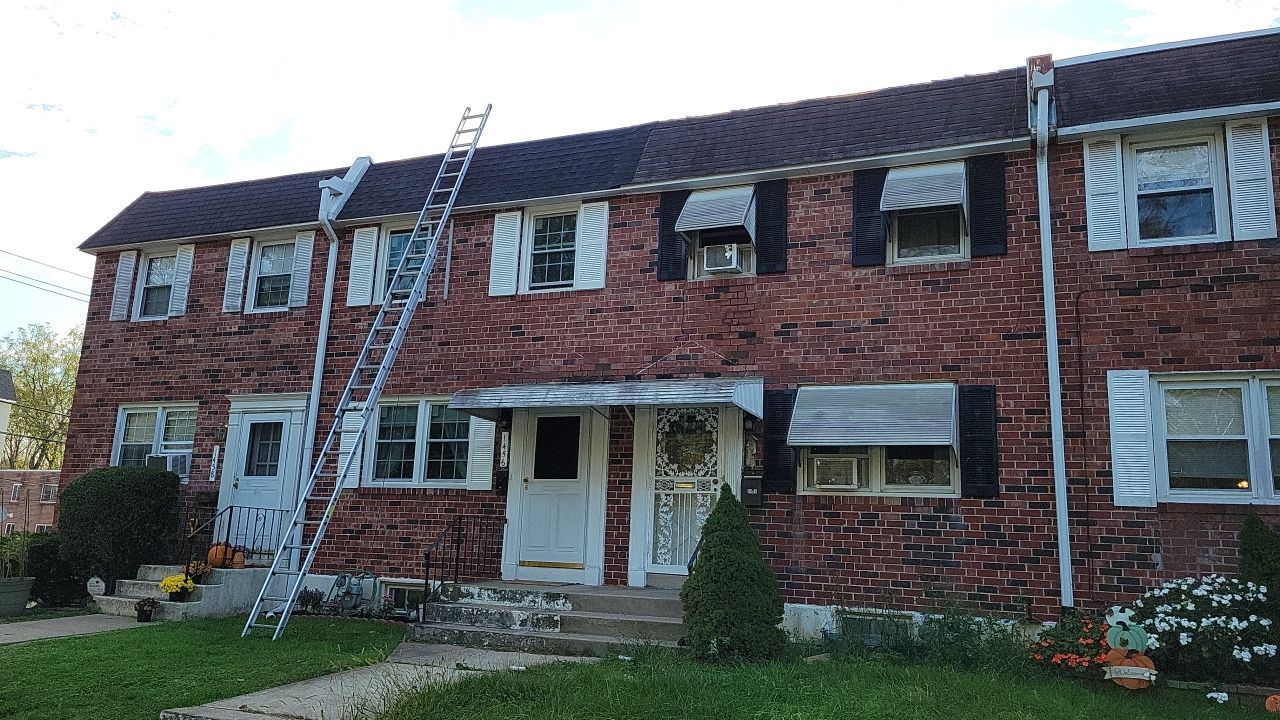 Residential roof replacement project on Stanbridge Street in Montgomery County