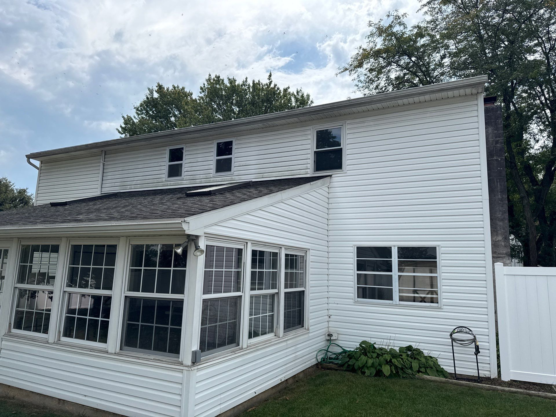Residential roof replacement project completed on a home located on Springhouse Lane in Wrightsville, PA.