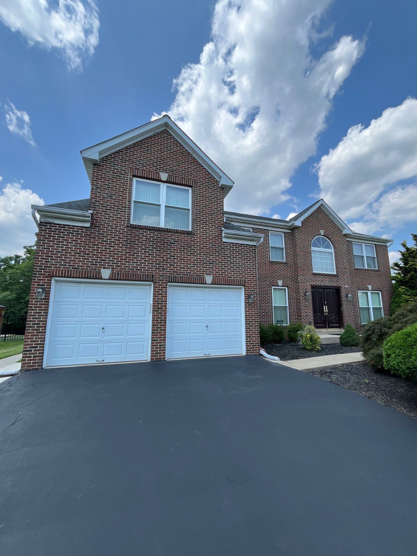 Completed roof replacement on Summer Ridge Drive in Lansdale, PA