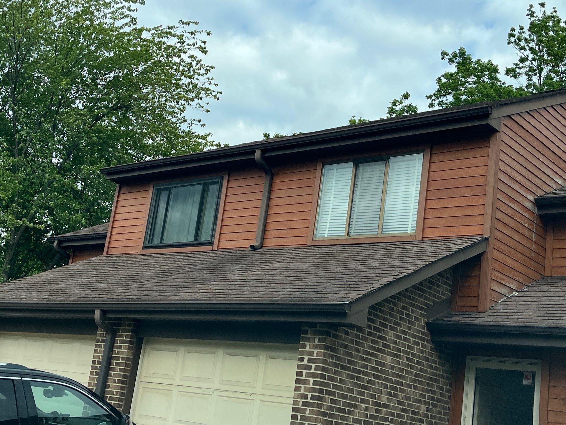 Asphalt shingle roof replacement on Winding Way in King of Prussia, PA