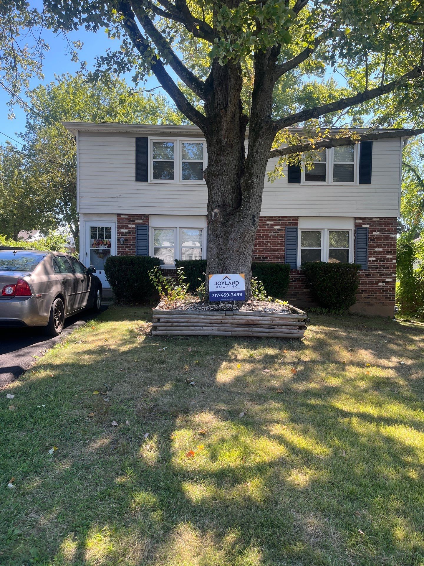 Completed residential siding replacement on Summer Avenue in Horsham, PA