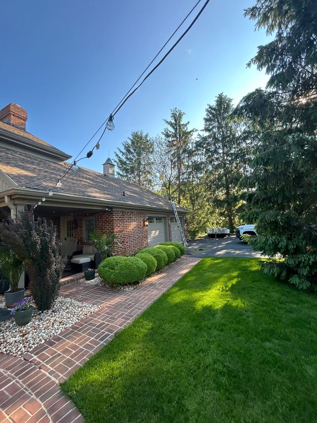 Professional roof repair completed on West Orchard Drive in Palmyra, PA by Joyland Roofing.