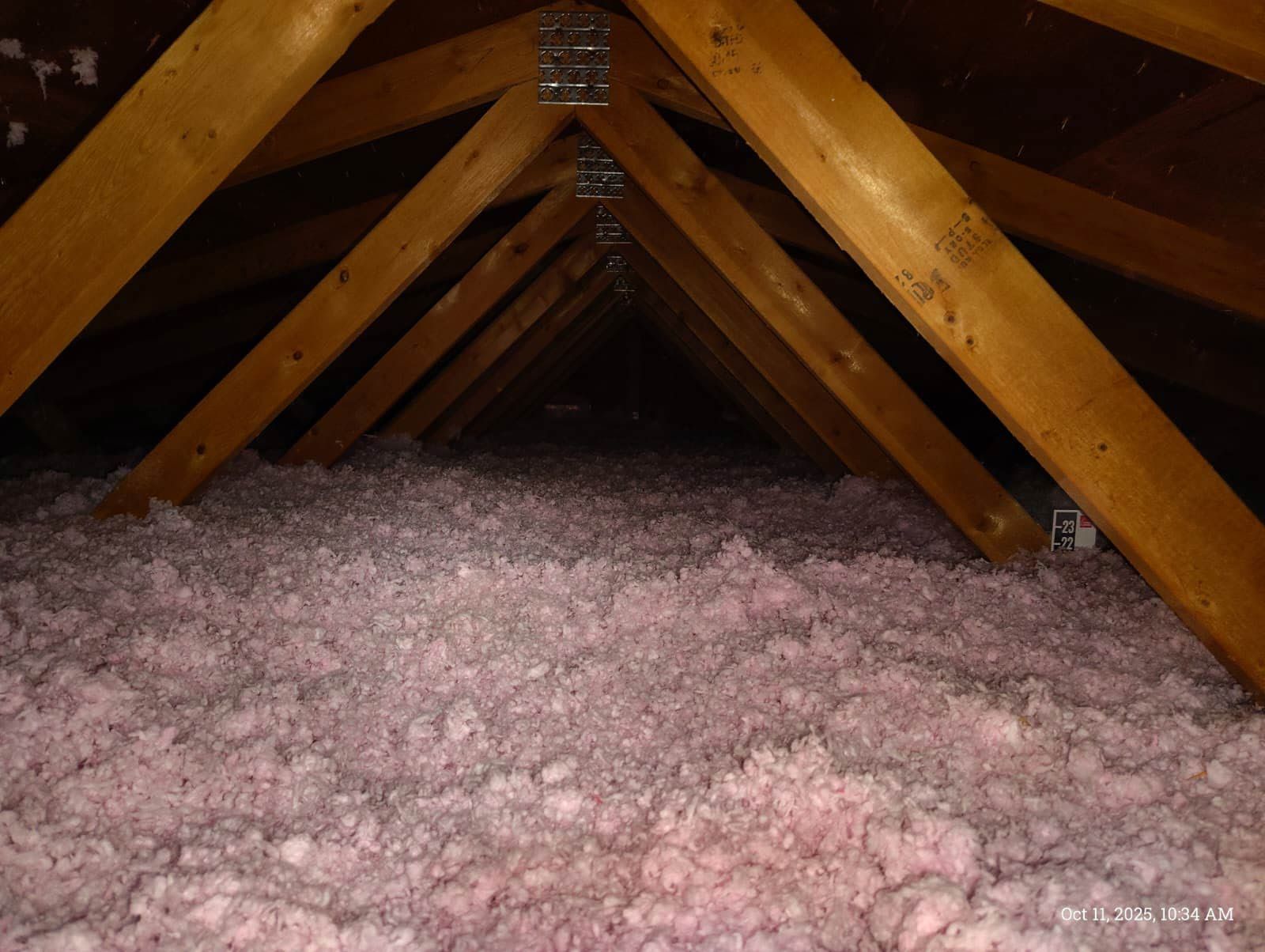 Pink Insulation For The Attic In Denver