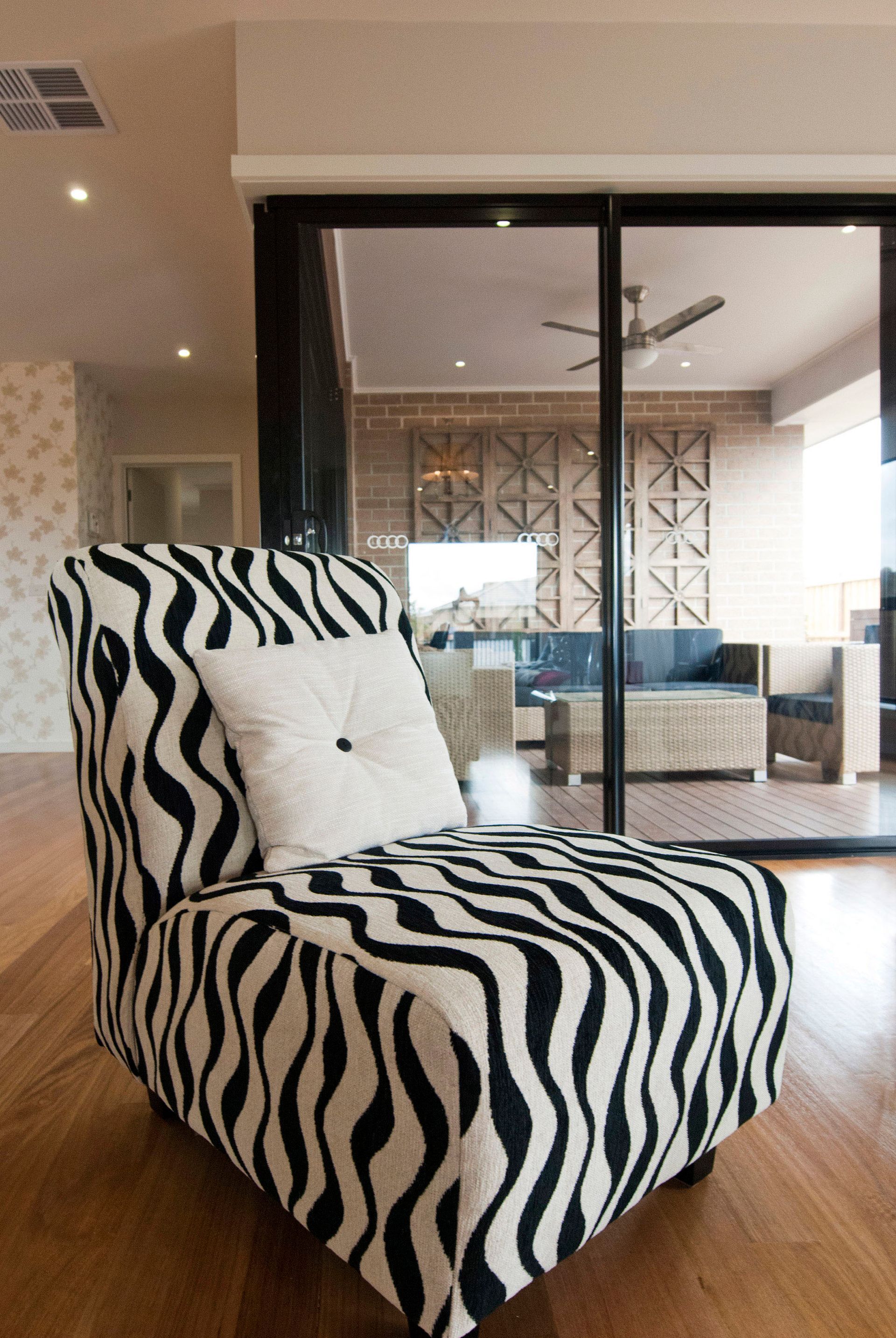 Modern living room, near sliding glass doors — Datco Windows & Doors Pty Ltd In South Murwillumbah, NSW