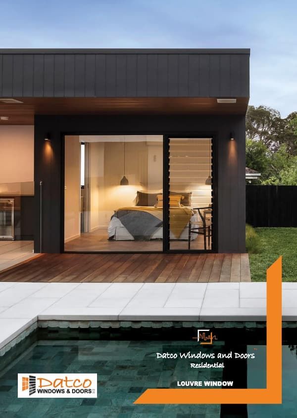 Modern Home With Open-plan Bedroom Visible Through Sliding Glass Doors — Datco Windows & Doors Pty Ltd In South Murwillumbah, NSW