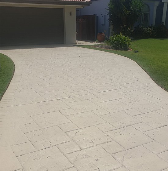 Stamped Concrete Gold Coast Driveways SEQ Concreting