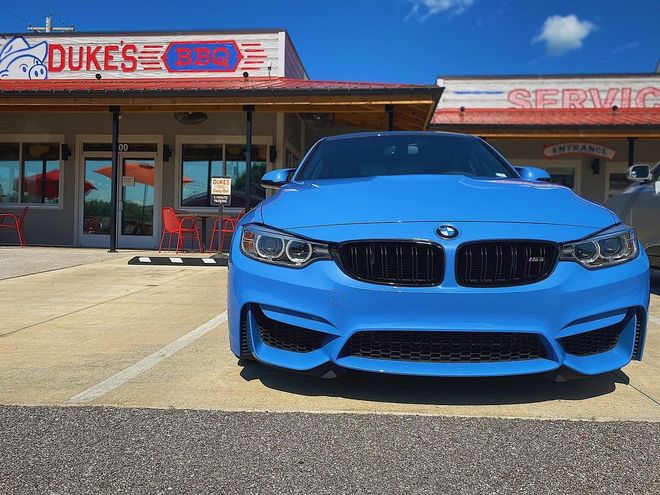 Parked Blue Car — St. Louis, MO — Bimmers ‘R Us Parked Blue Car — St. Louis, MO — Bimmers ‘R Us