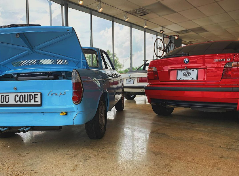 Parked Blue Car — St. Louis, MO — Bimmers ‘R Us Parked Blue Car — St. Louis, MO — Bimmers ‘R Us