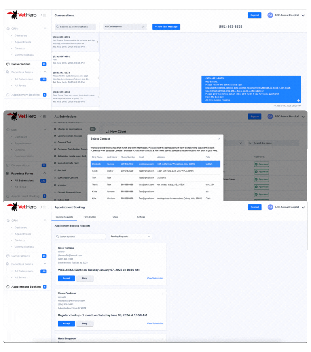 Automate Client Engagement for Vets | Vet Hero Software