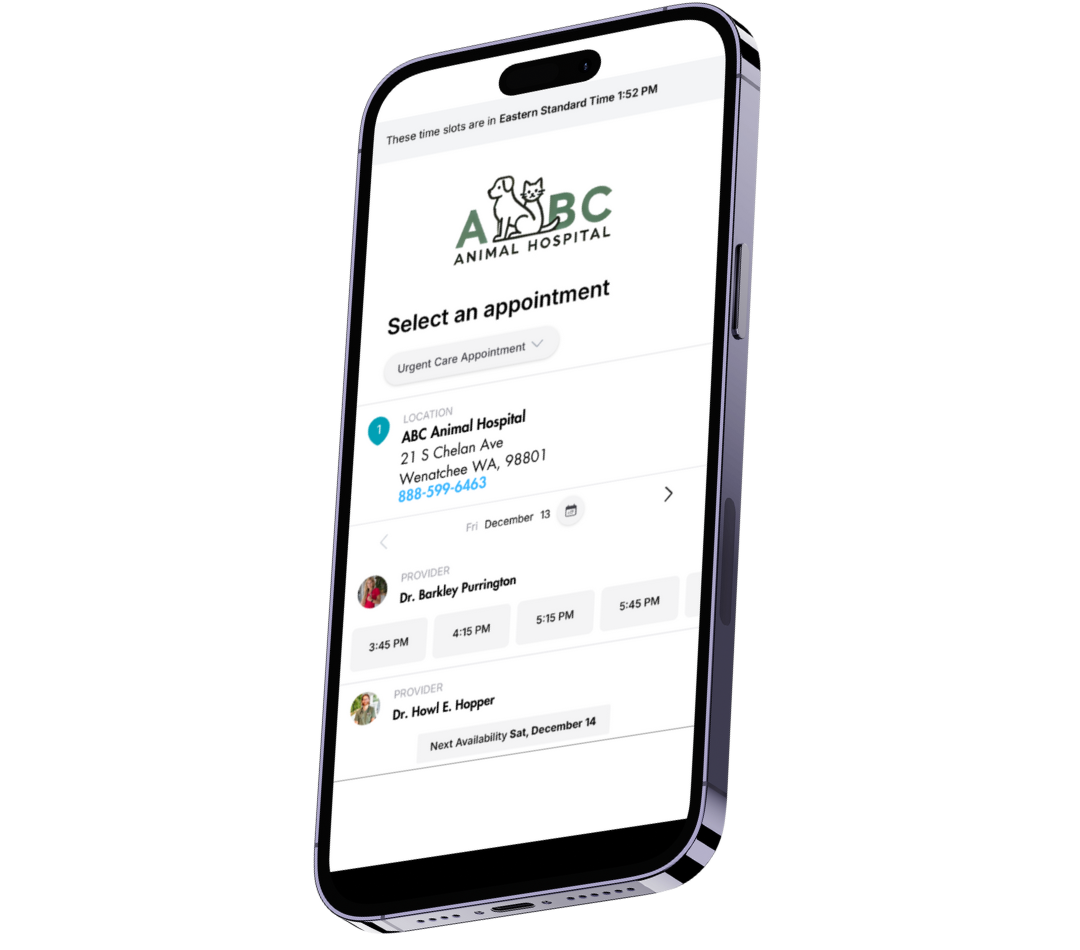 Veterinary Online Booking Software | SchedulingHero by Vet Hero