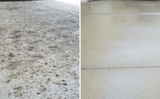 Driveway Cleaning Gainesville FL Driveway Cleaning Gainesville FL Before After