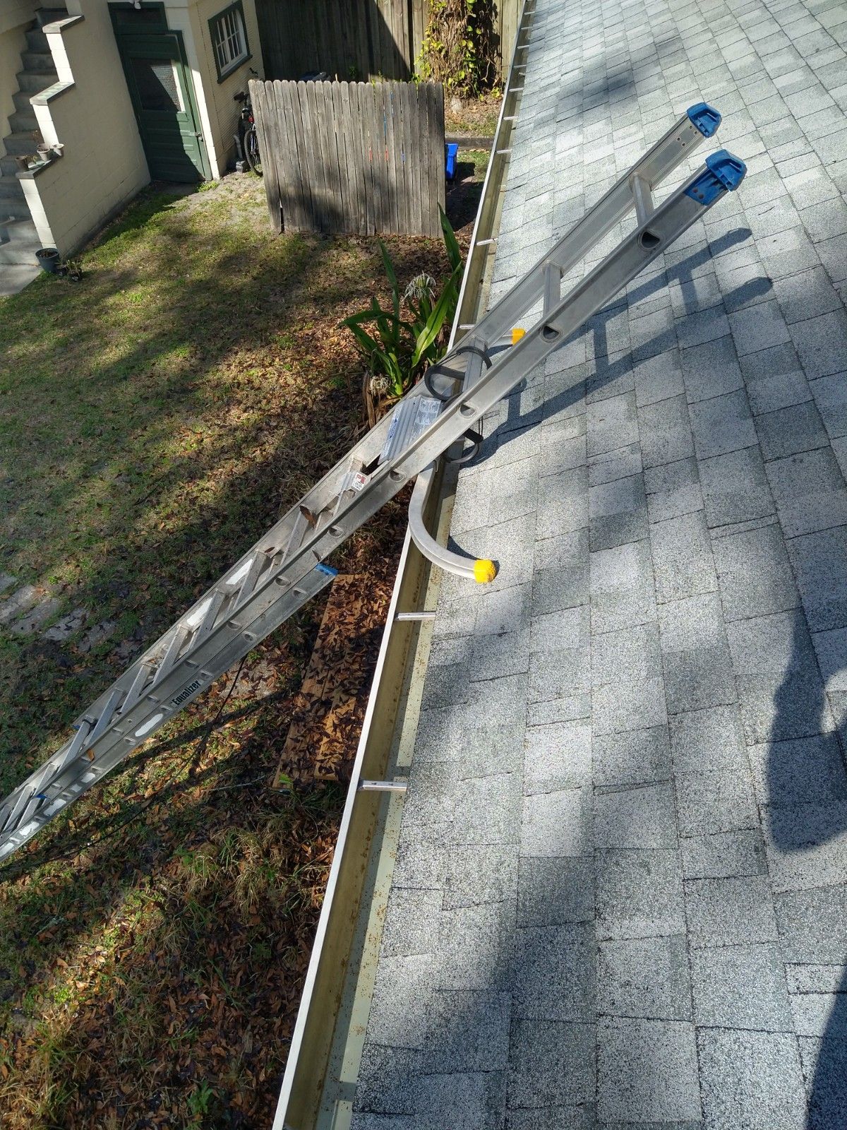 Gutter Cleaning - Gainesville FL - Gutter Cleaning - Gainesville FL - Before
