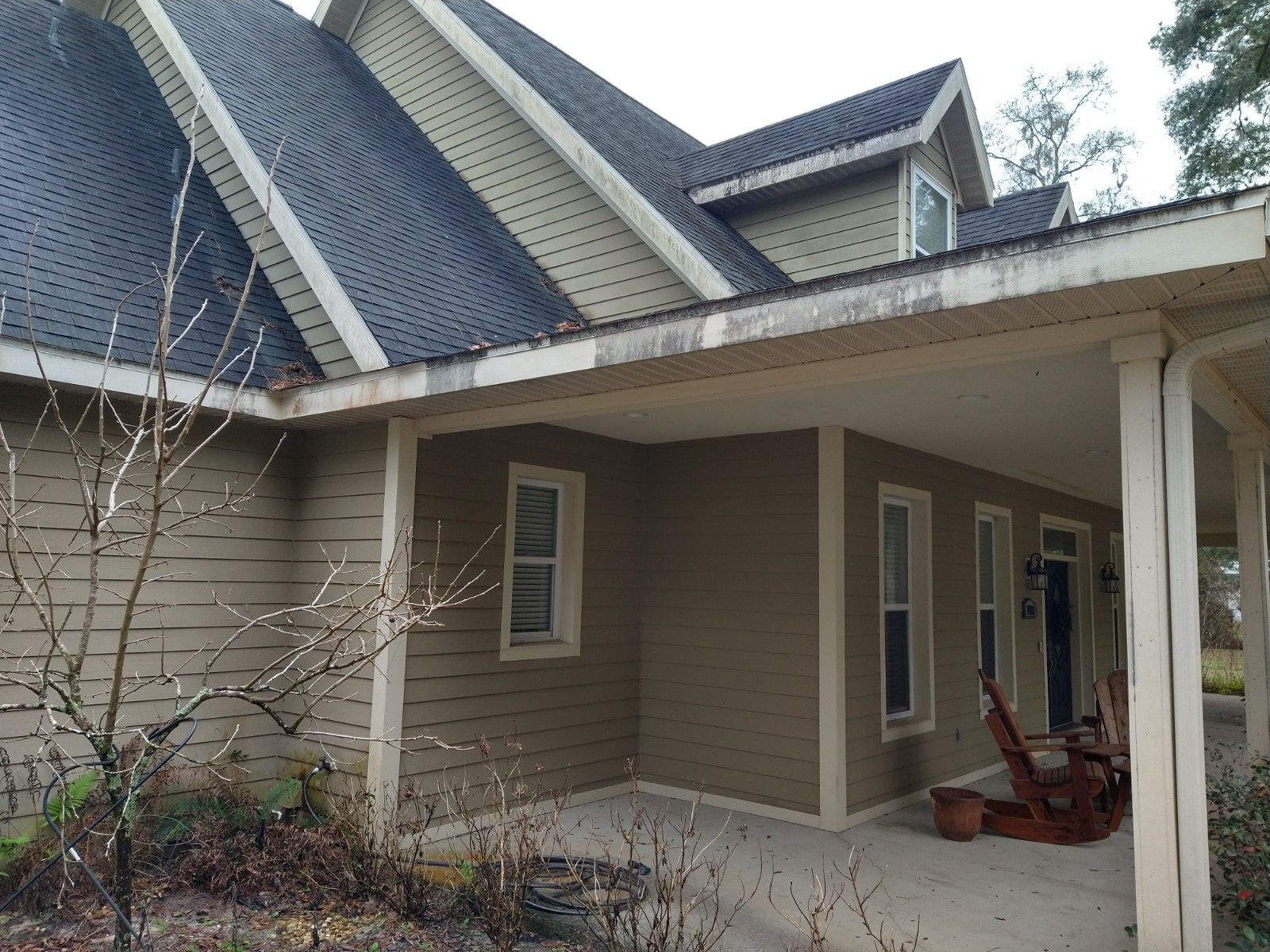 House Wash - Gainesville FL -  Before